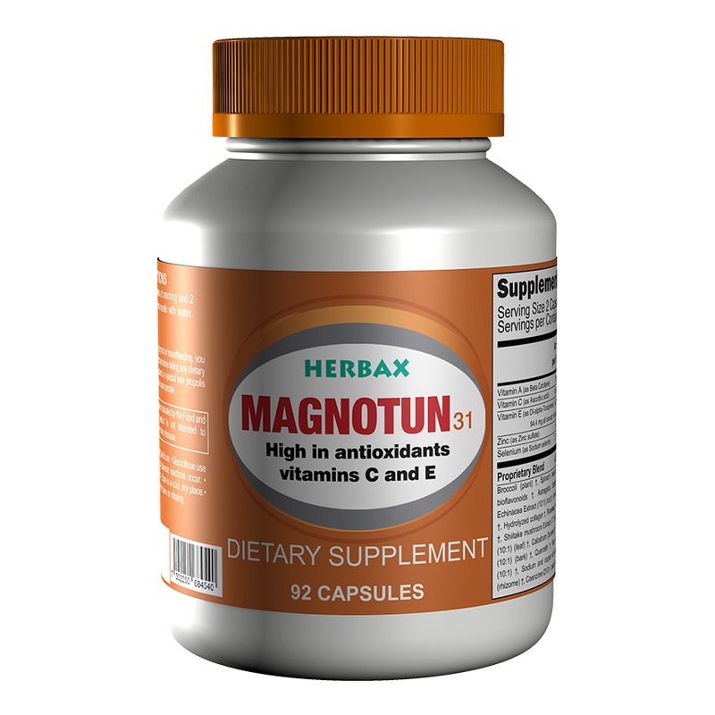 MAGNOTUN 31- Supports Immune Health, Liver Function, Maintains Natural Killer Cell Activity & Enhances Cytokine Production | Most Powerful Antioxidant